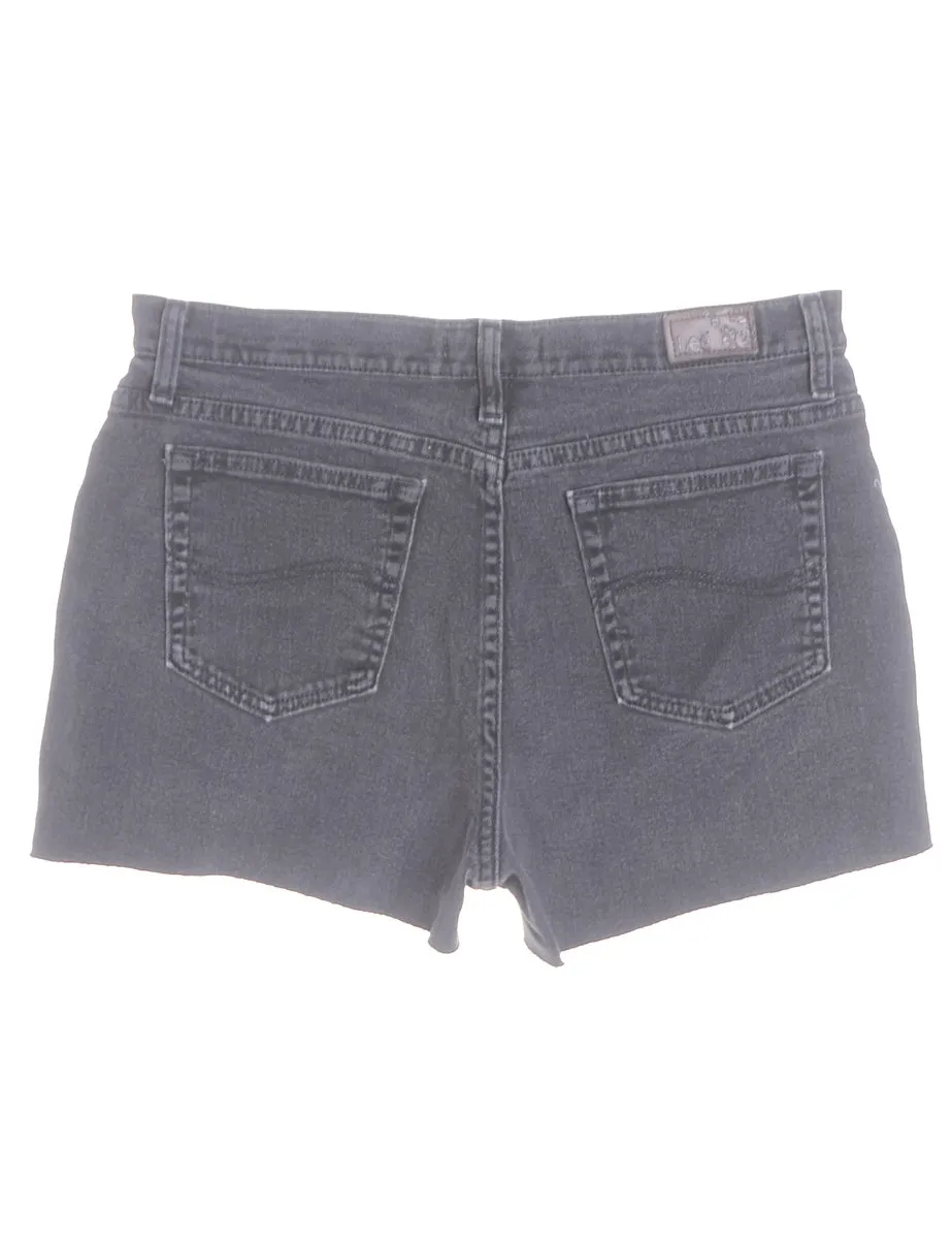 Reworked Molly Frayed Denim Shorts - W32