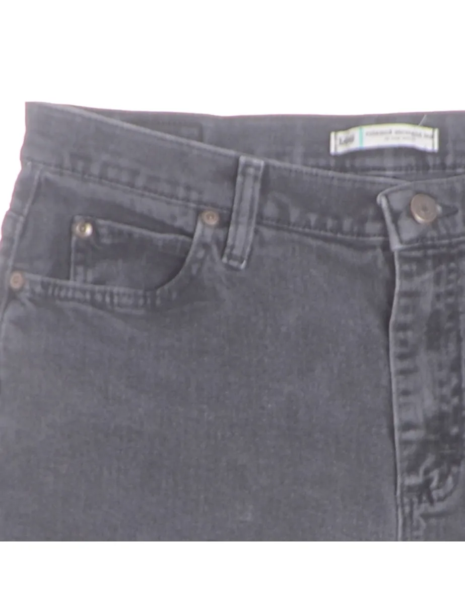 Reworked Molly Frayed Denim Shorts - W32