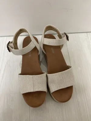 Sandals Heels Platform By Toms  Size: 8.5