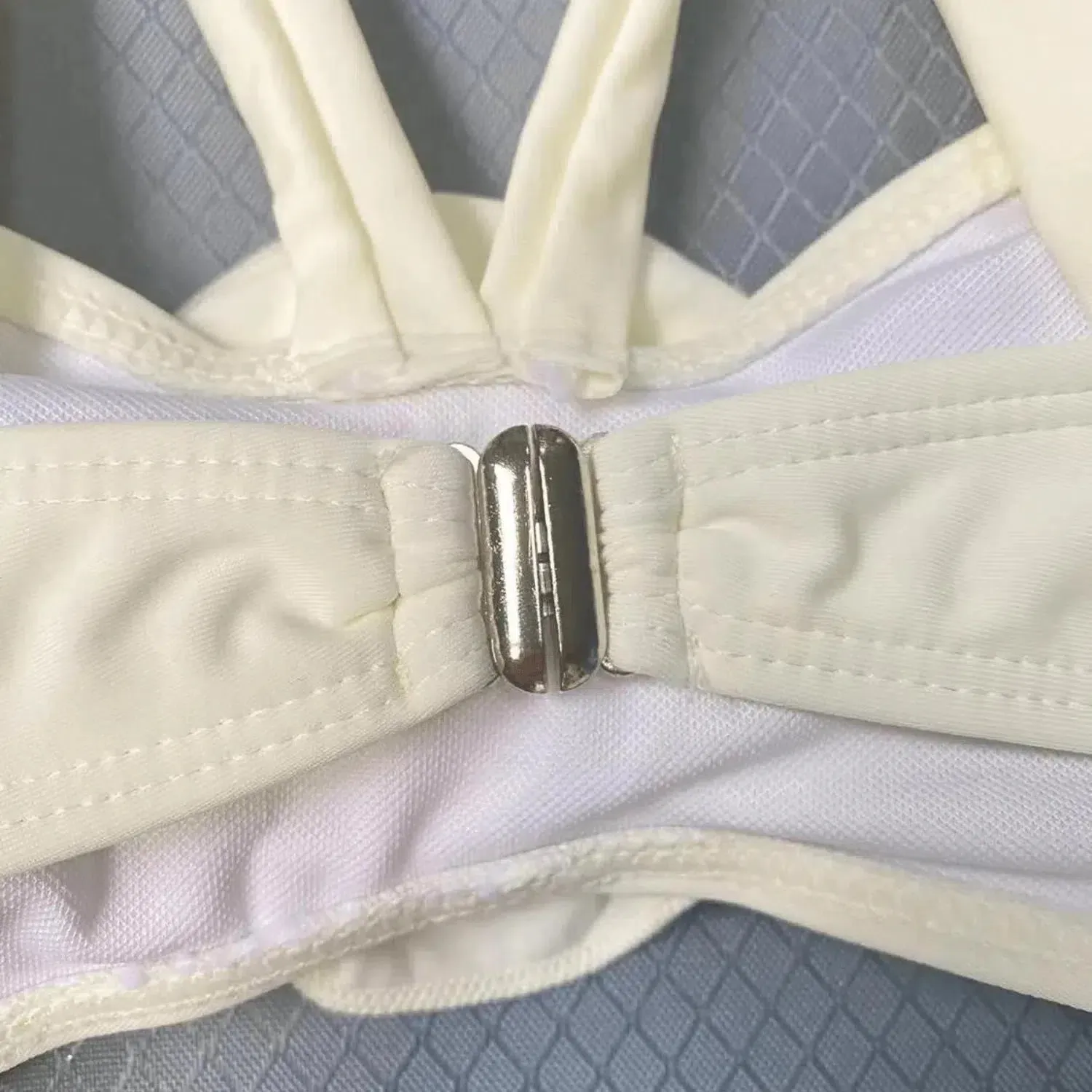 Satie Élégance Set – White – Floral gathered skirt