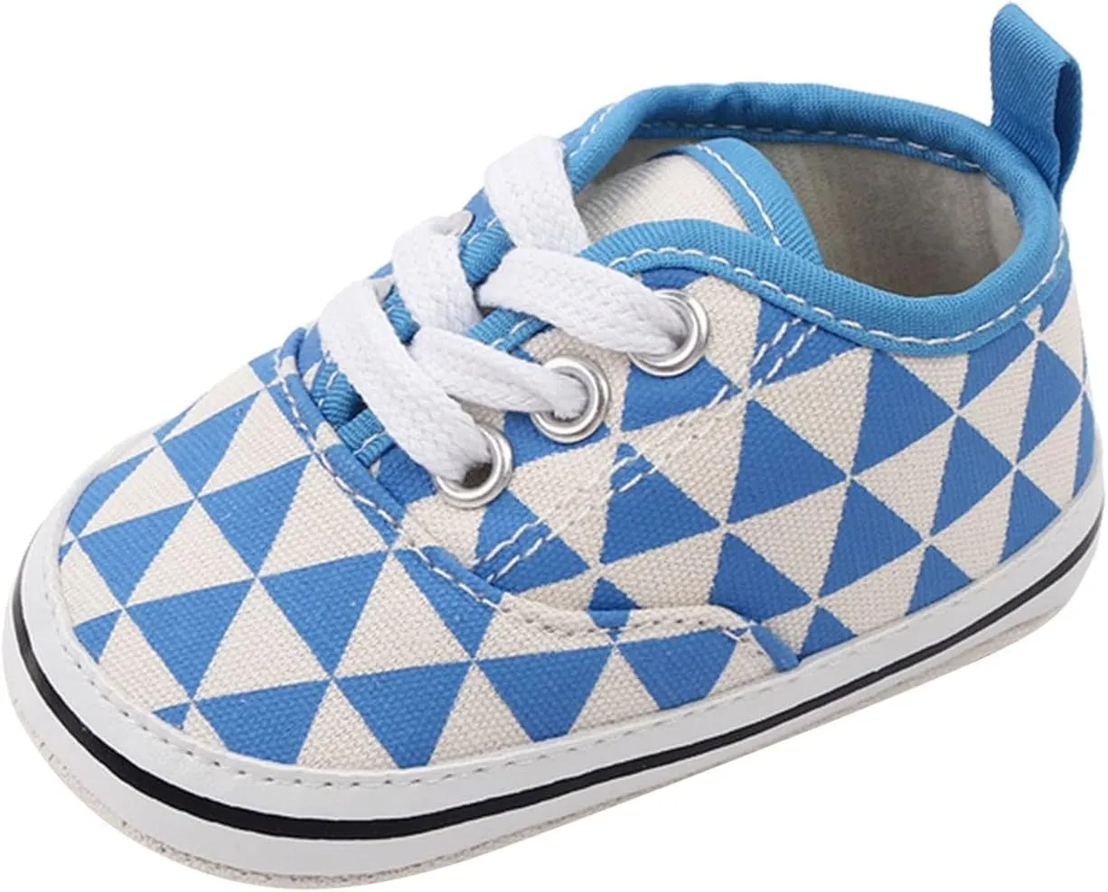 Shoes for Toddler Boys Size 9 Infant Toddler Shoes Soft Sole Plaid Lace Up Casual Shoes Princess Shoes Toddler Shoes Size 8 Toddler Cleats Soccer