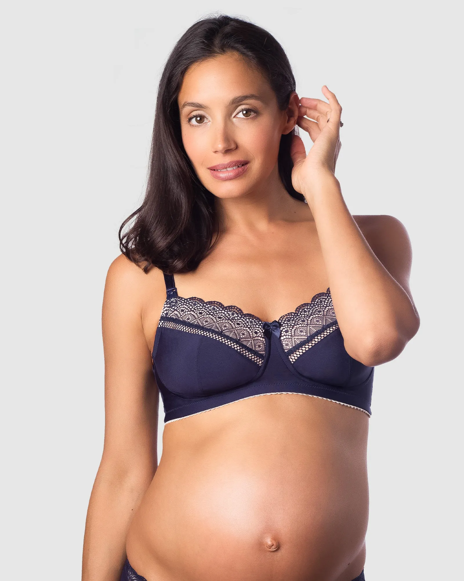 SHOW OFF NAVY NURSING BRA