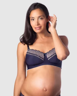 SHOW OFF NAVY NURSING BRA