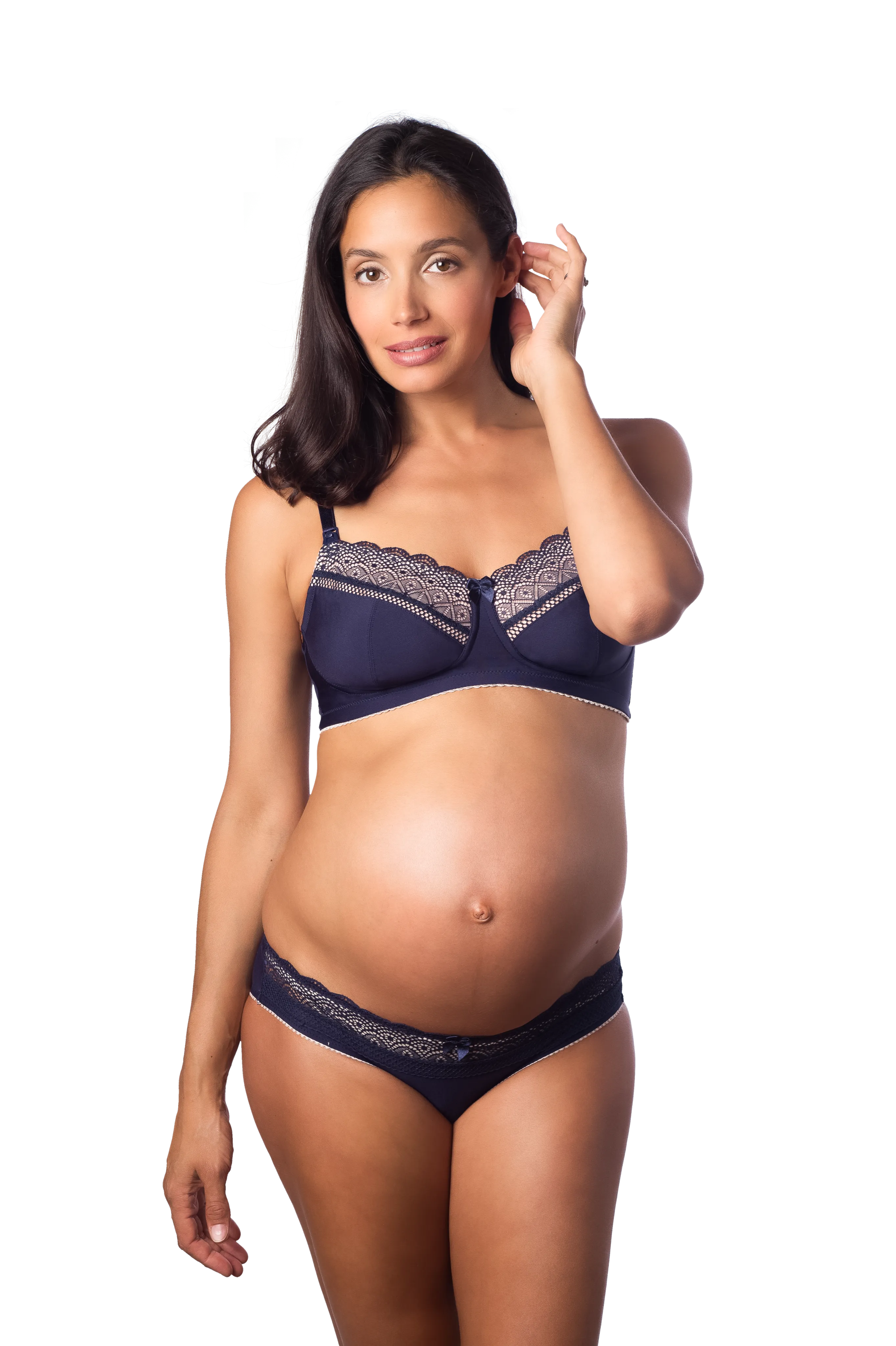 SHOW OFF NAVY NURSING BRA