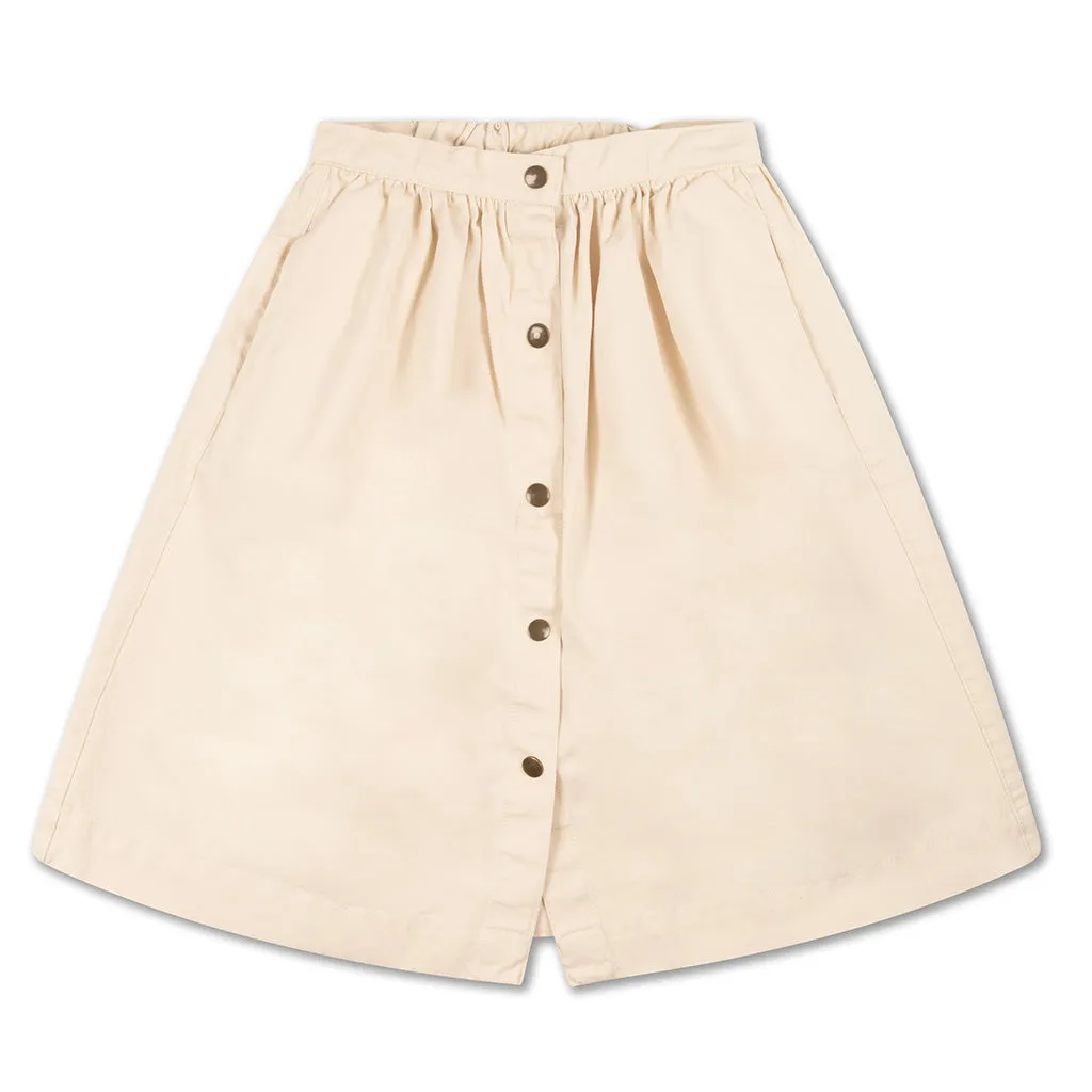 Skirt Button Down Vintage White