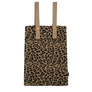Skirt Fuzzy Teddy Leopard Camel