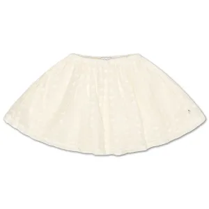 Skirt Mini Graphic Lace Summer Nude