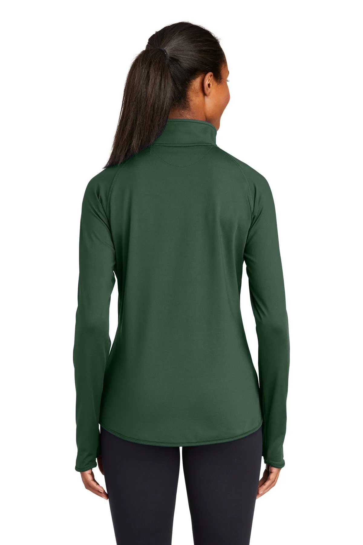 Sport-Tek Ladies Sport-Wick Stretch 1/4-Zip Pullover. LST850