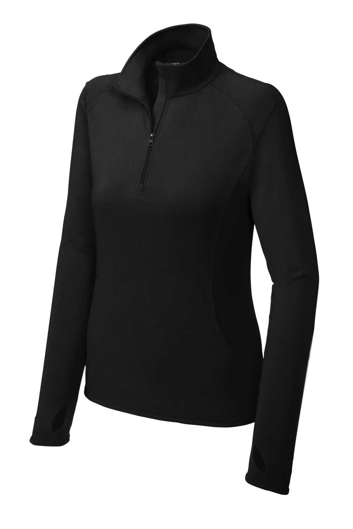 Sport-Tek Ladies Sport-Wick Stretch 1/4-Zip Pullover. LST850
