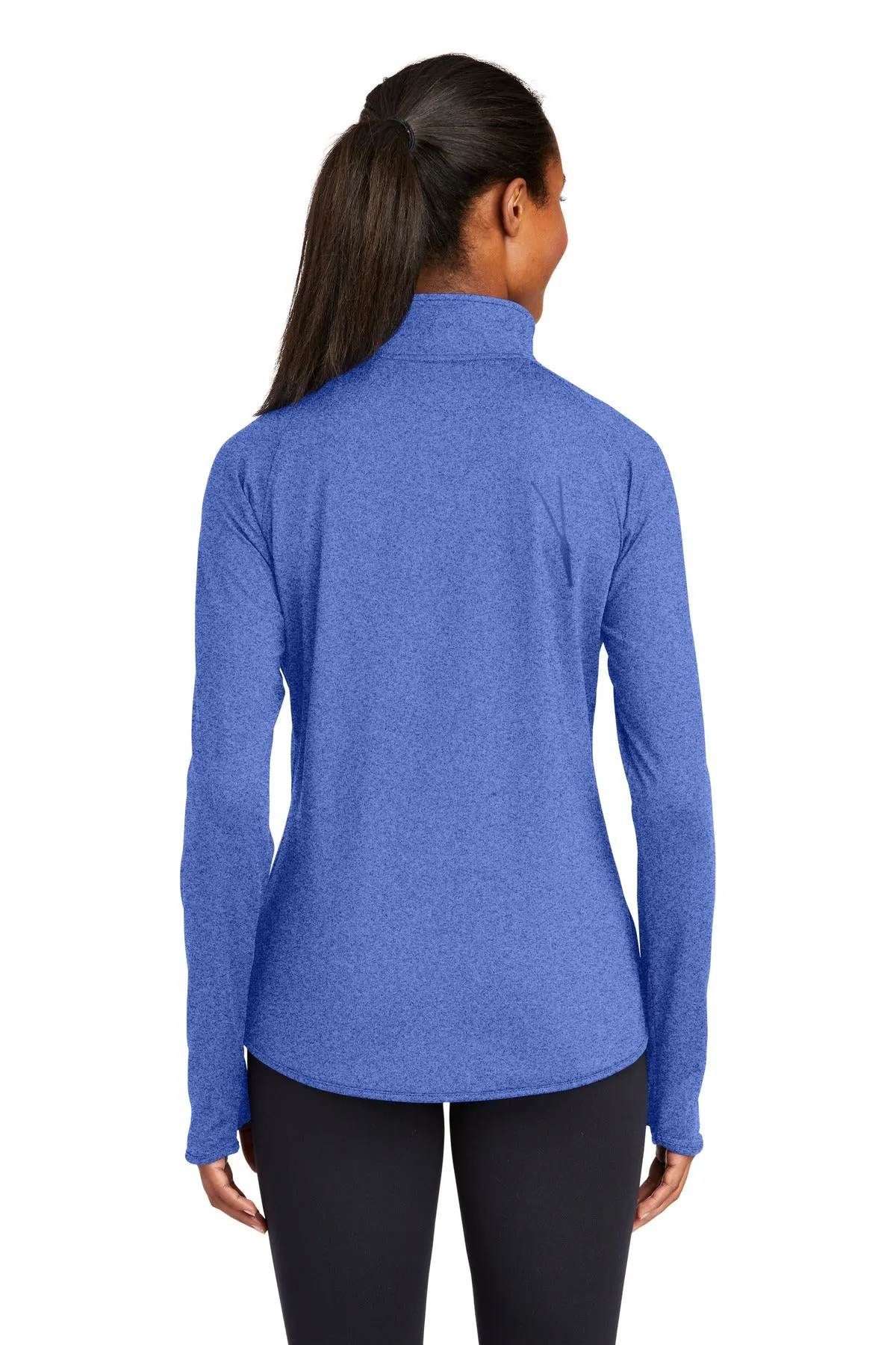 Sport-Tek Ladies Sport-Wick Stretch 1/4-Zip Pullover. LST850