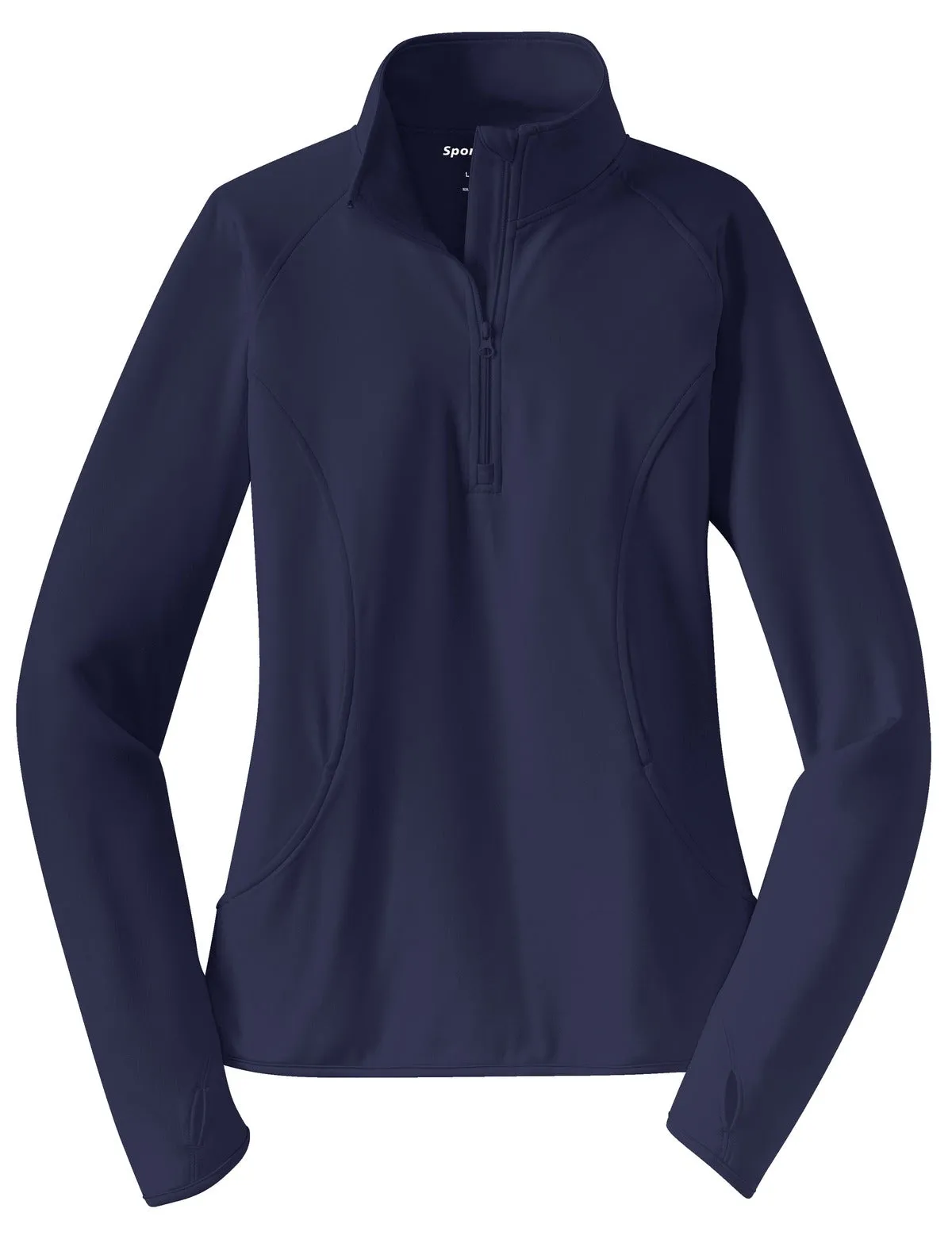 Sport-Tek Ladies Sport-Wick Stretch 1/4-Zip Pullover. LST850
