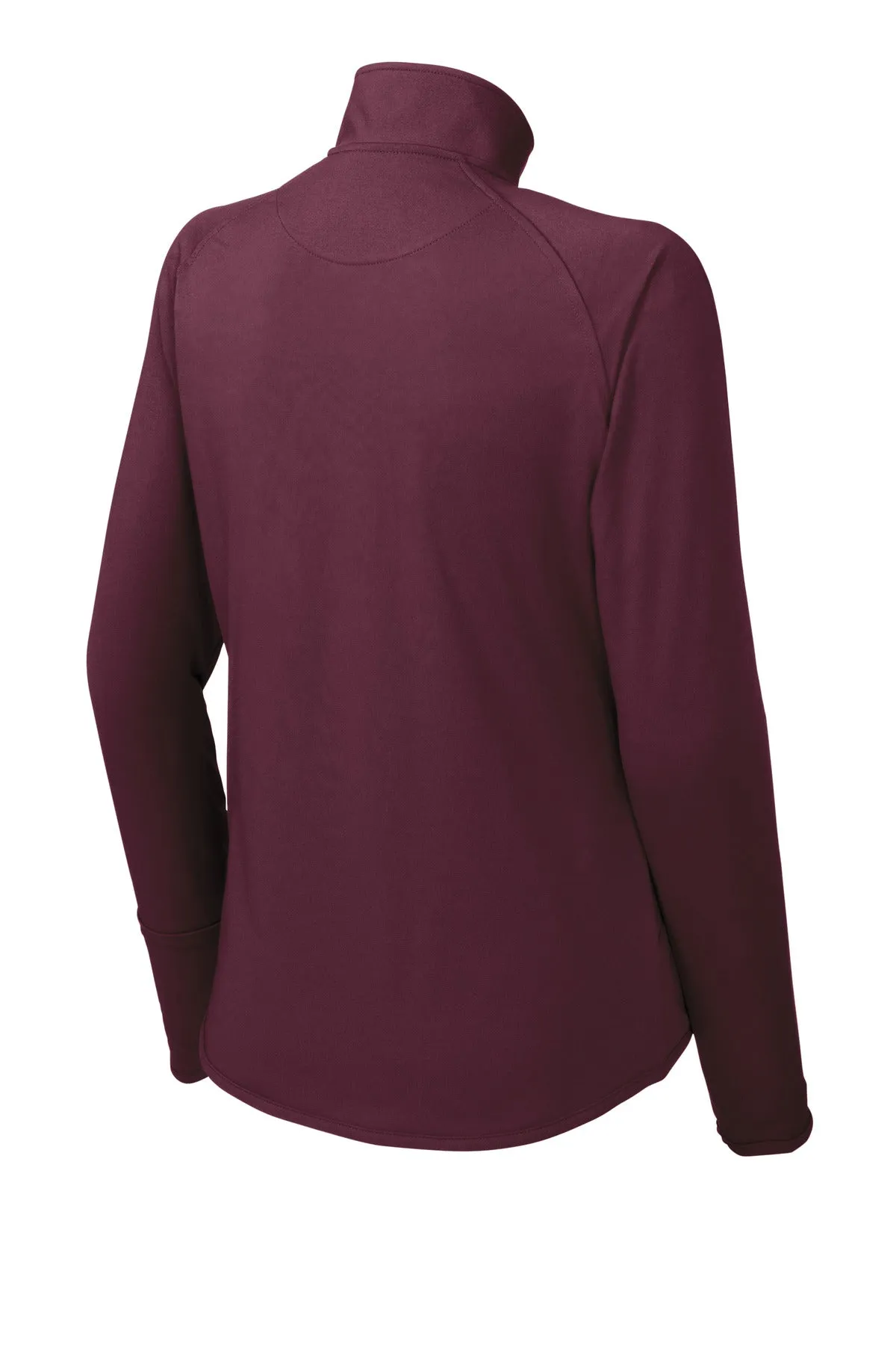 Sport-Tek Ladies Sport-Wick Stretch 1/4-Zip Pullover. LST850