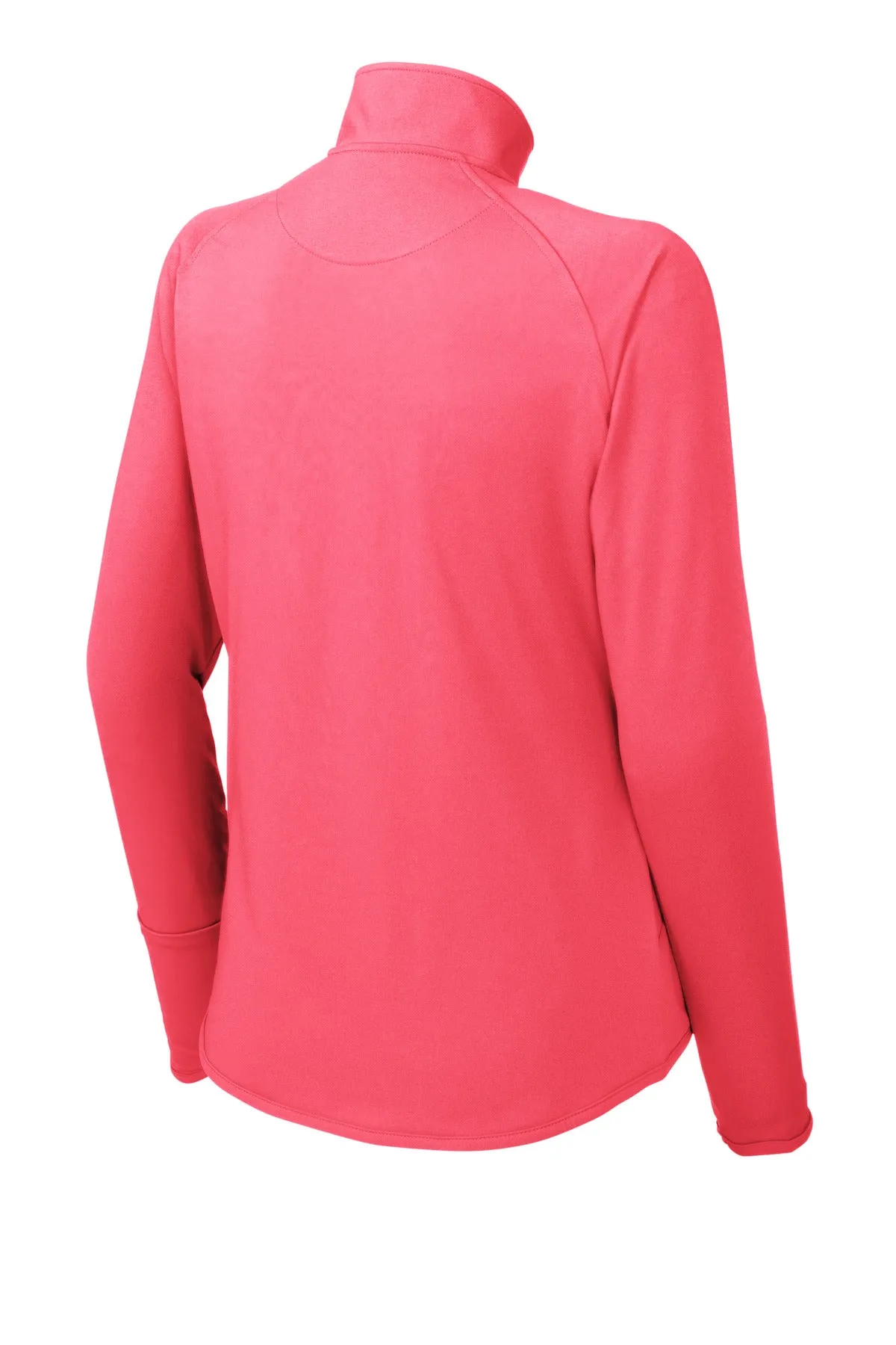Sport-Tek Ladies Sport-Wick Stretch 1/4-Zip Pullover. LST850