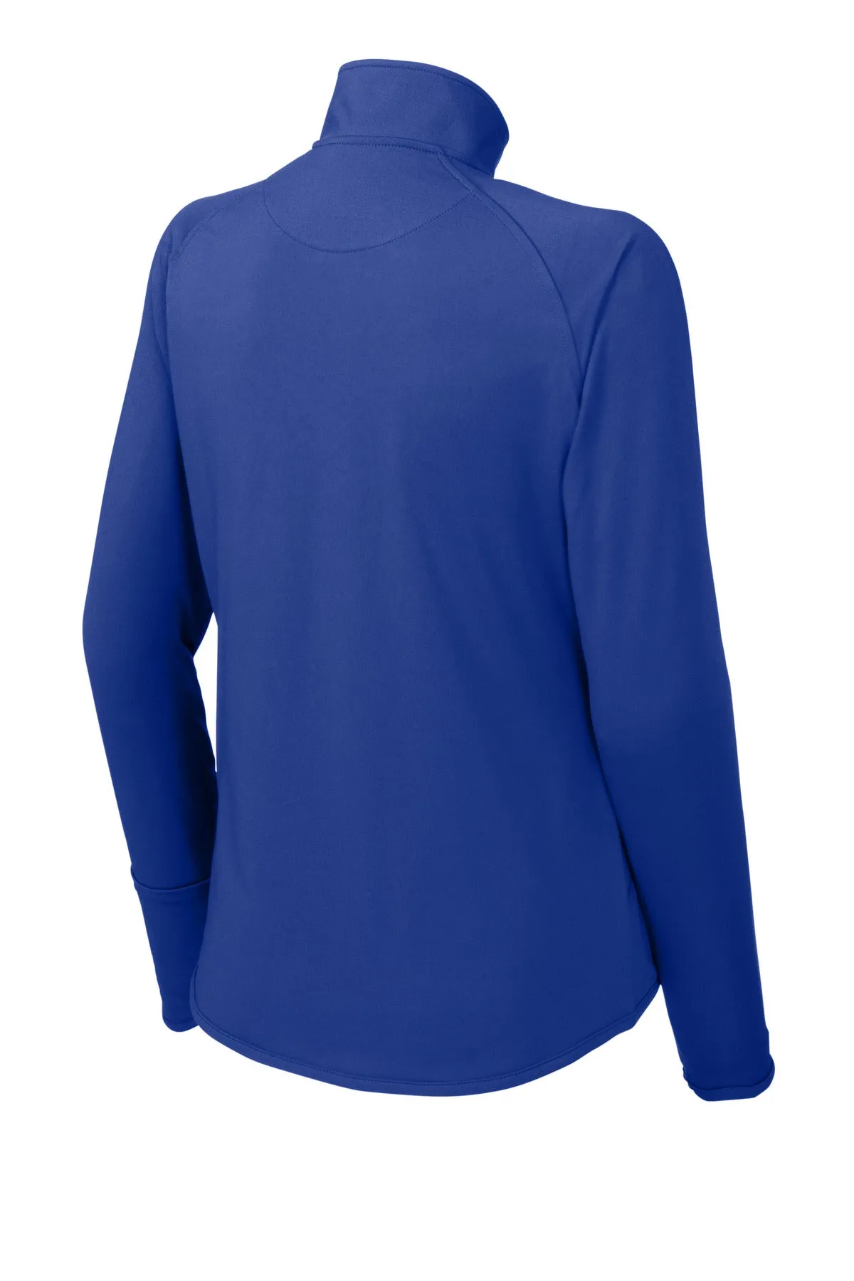 Sport-Tek Ladies Sport-Wick Stretch 1/4-Zip Pullover. LST850