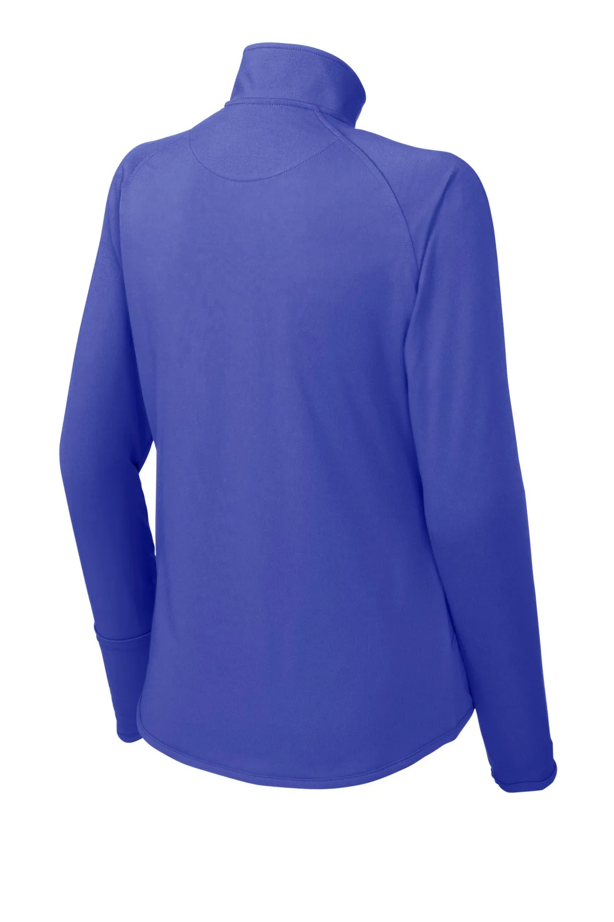 Sport-Tek Ladies Sport-Wick Stretch 1/4-Zip Pullover. LST850