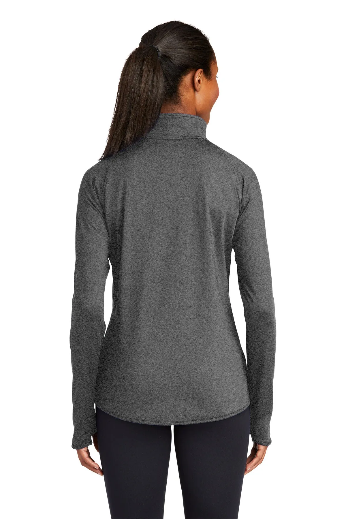 Sport-Tek Ladies Sport-Wick Stretch 1/4-Zip Pullover. LST850