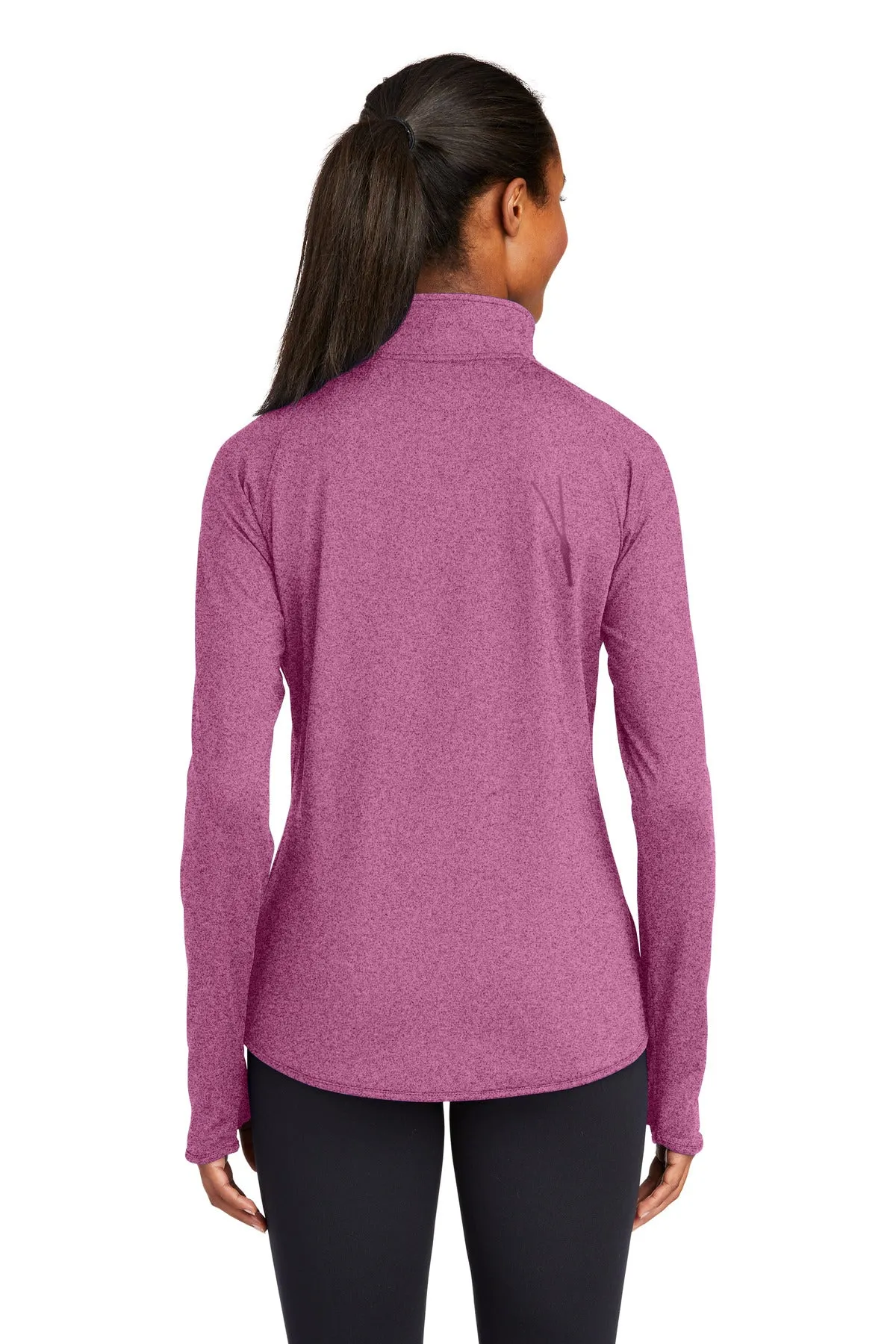 Sport-Tek Ladies Sport-Wick Stretch 1/4-Zip Pullover. LST850