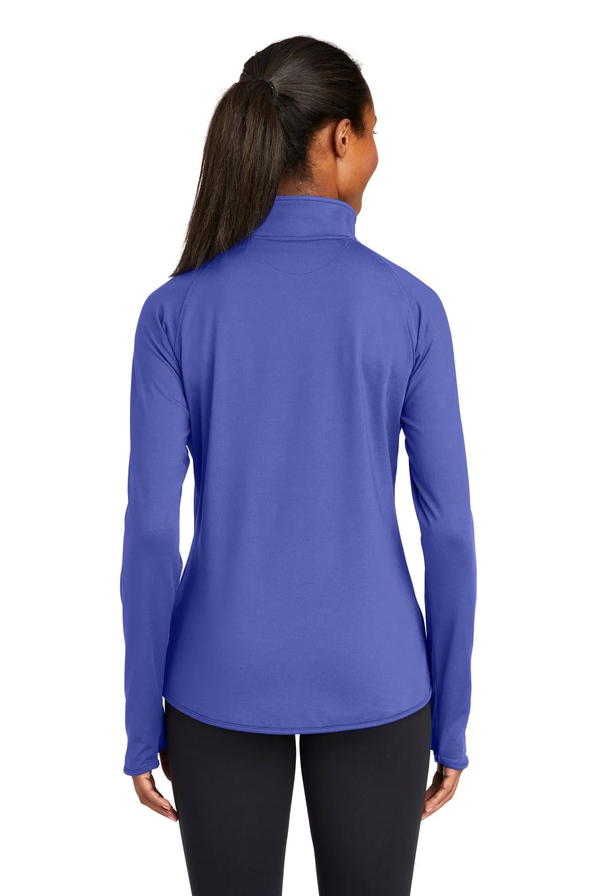 Sport-Tek Ladies Sport-Wick Stretch 1/4-Zip Pullover. LST850