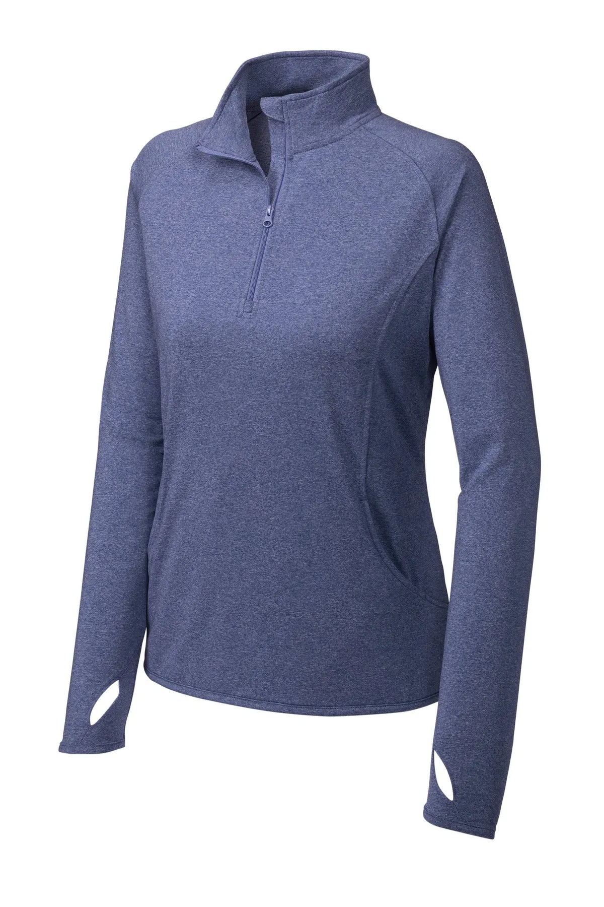 Sport-Tek Ladies Sport-Wick Stretch 1/4-Zip Pullover. LST850