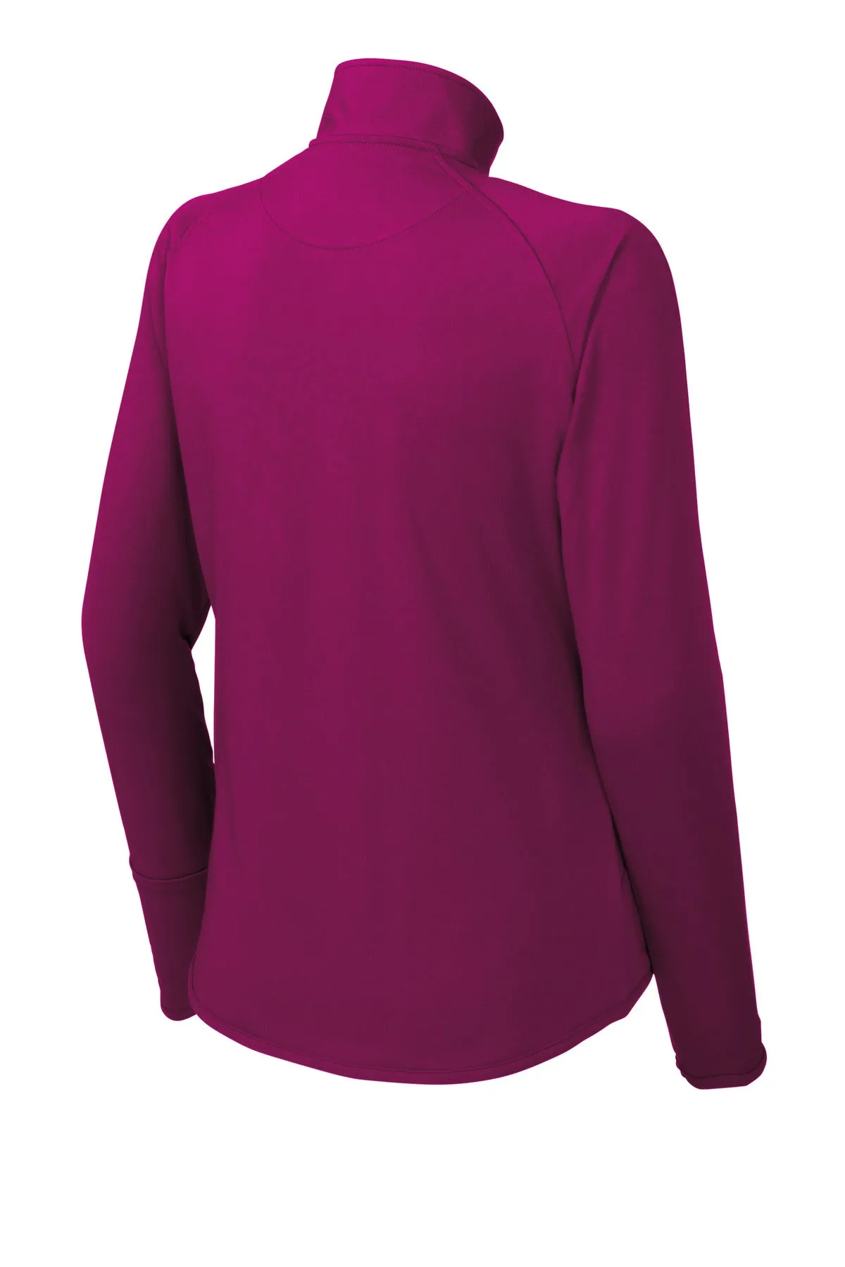 Sport-Tek Ladies Sport-Wick Stretch 1/4-Zip Pullover. LST850