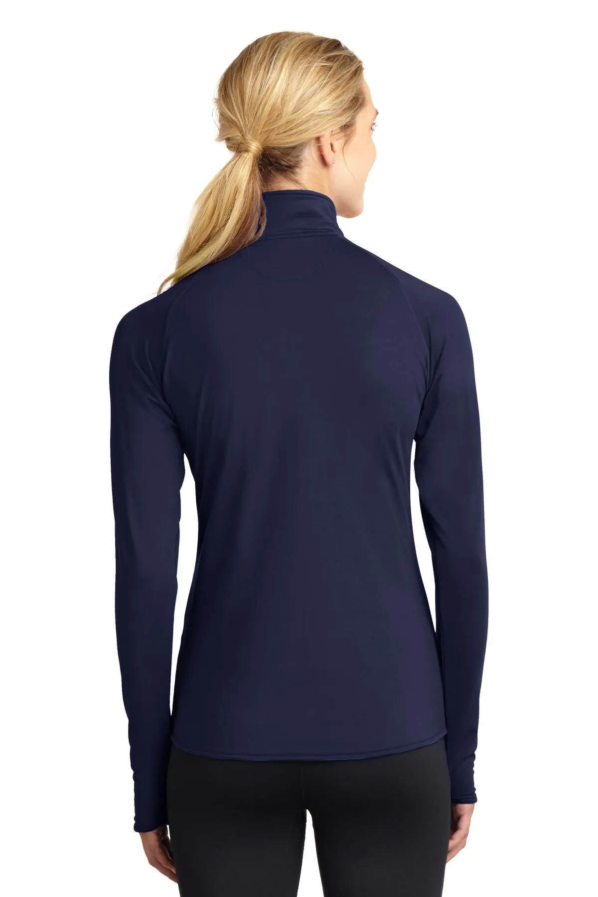 Sport-Tek Ladies Sport-Wick Stretch 1/4-Zip Pullover. LST850