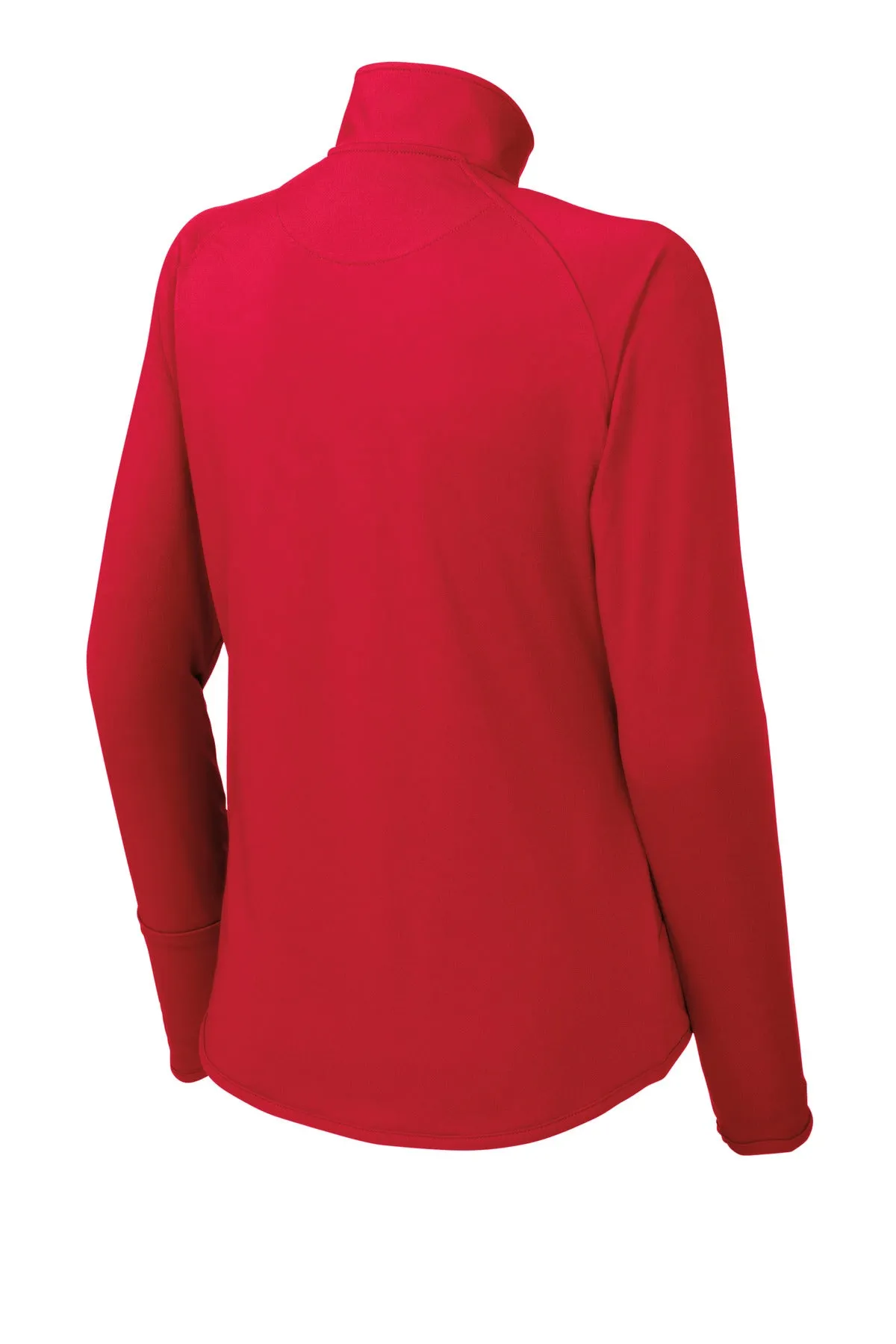 Sport-Tek Ladies Sport-Wick Stretch 1/4-Zip Pullover. LST850