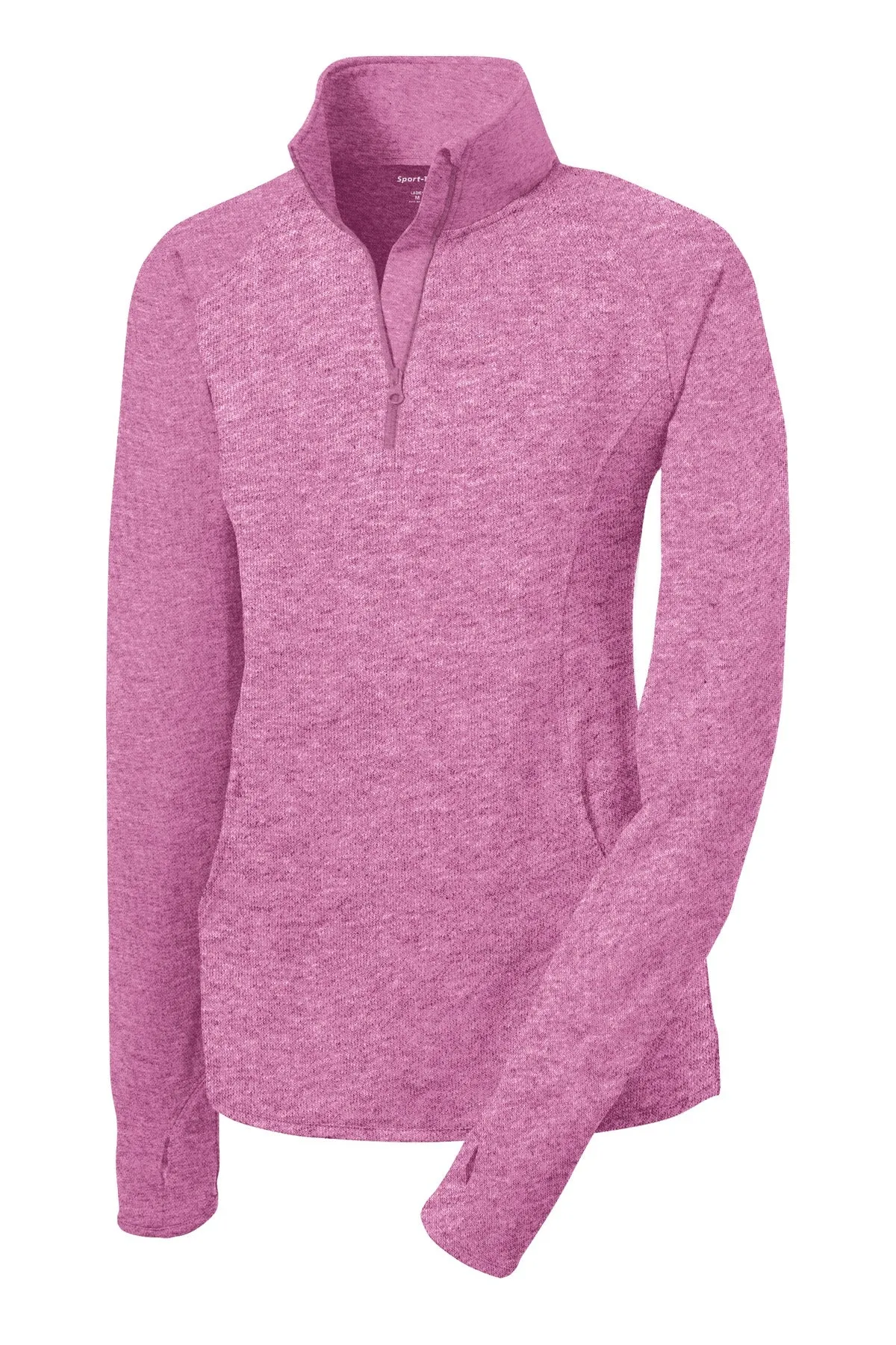 Sport-Tek Ladies Sport-Wick Stretch 1/4-Zip Pullover. LST850