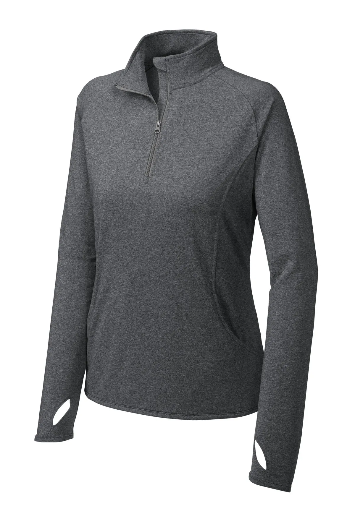 Sport-Tek Ladies Sport-Wick Stretch 1/4-Zip Pullover. LST850