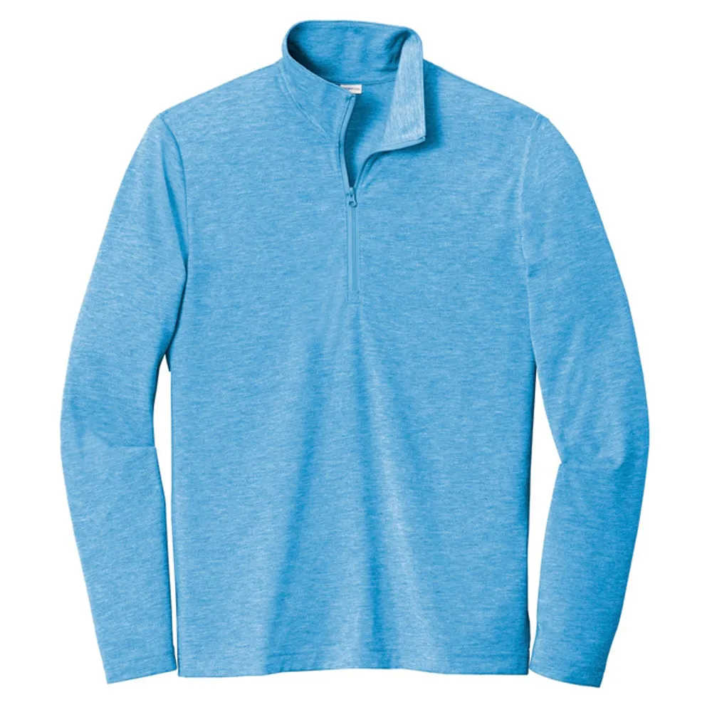 Sport-Tek PosiCharge Tri-Blend Wicking 1/4-Zip Pullover