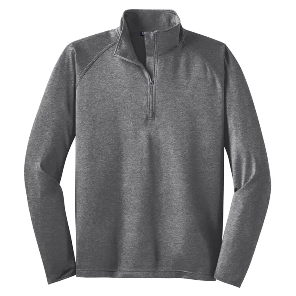Sport-Tek Tall Sport-Wick Stretch 1/4-Zip Pullover