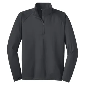 Sport-Tek Tall Sport-Wick Stretch 1/4-Zip Pullover