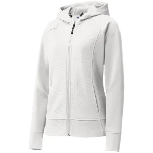 Sport-Tek Women's White Rival Tech Fleece Full-Zip Hooded Jacket