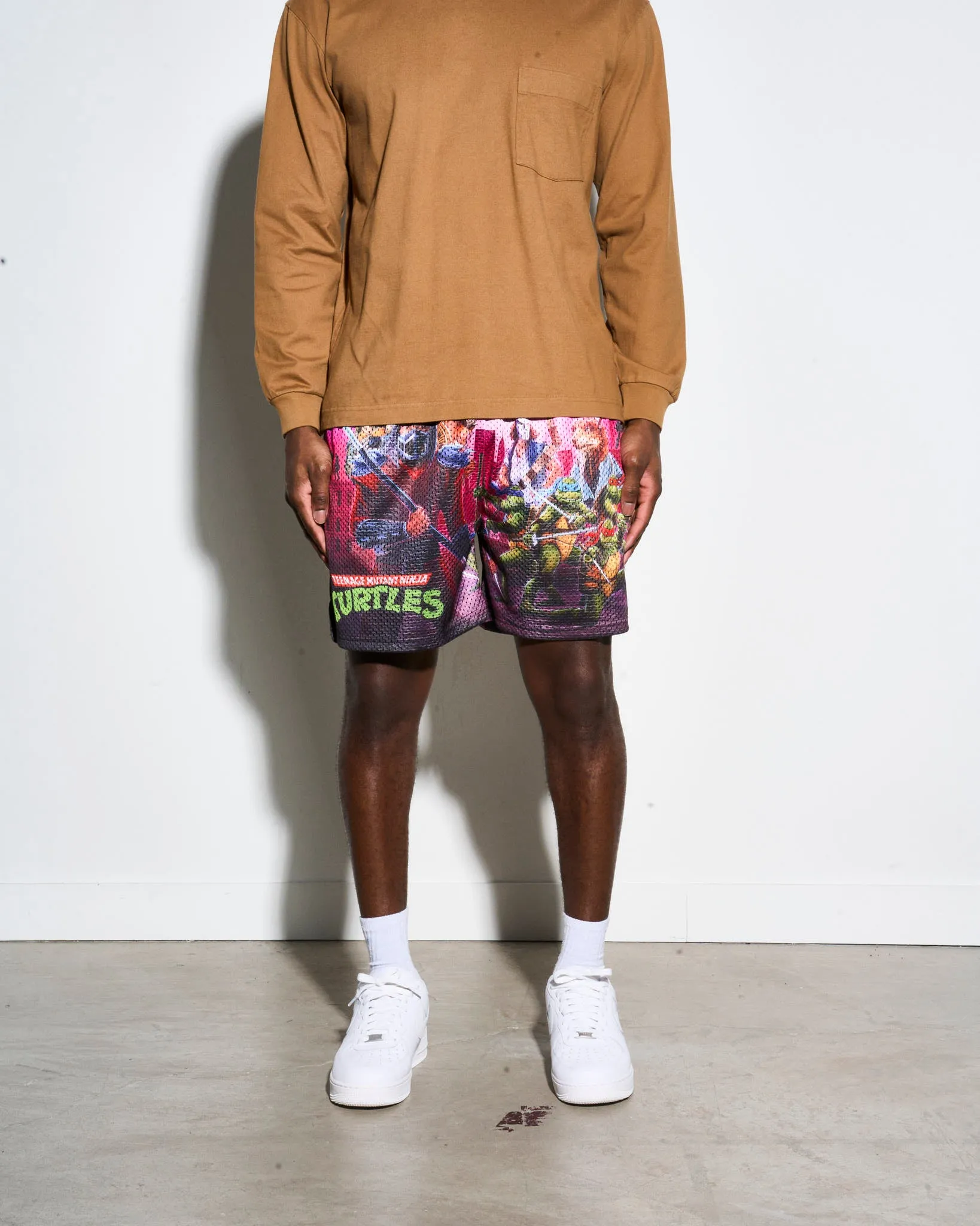 TMNT 1990 NYC Retro Shorts