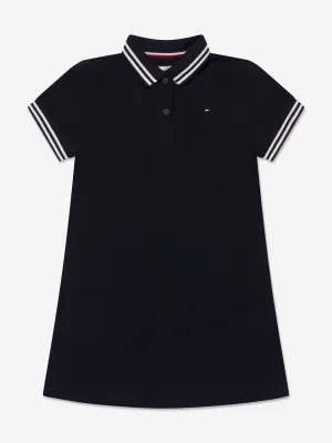 Tommy Hilfiger Girls Essential Polo Dress in Navy
