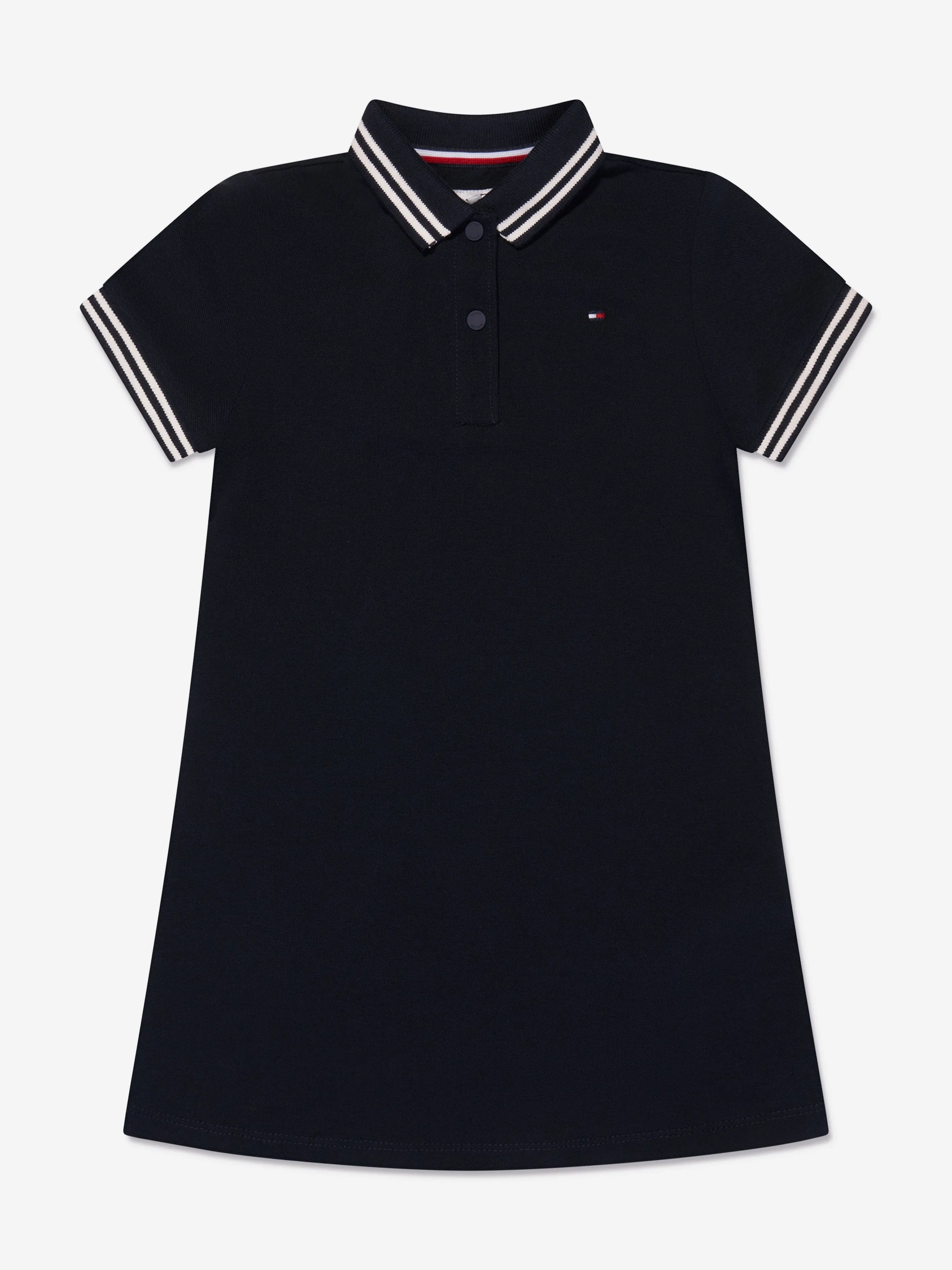 Tommy Hilfiger Girls Essential Polo Dress in Navy