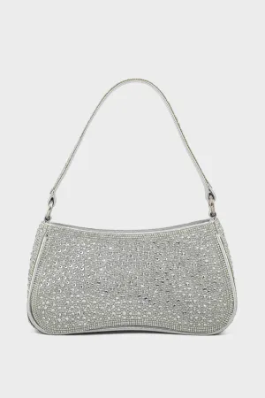 Top Handle Hand Bags BH0045-Silver