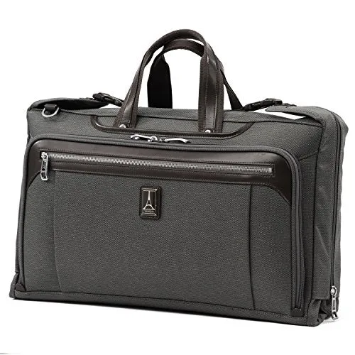 Travelpro Platinum Elite Tri-Fold Carry-On Garment Bag, Men and Women, Vintage Grey, 20-Inch