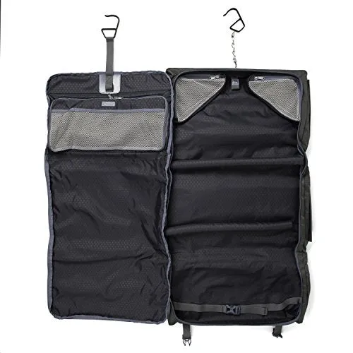 Travelpro Platinum Elite Tri-Fold Carry-On Garment Bag, Men and Women, Vintage Grey, 20-Inch