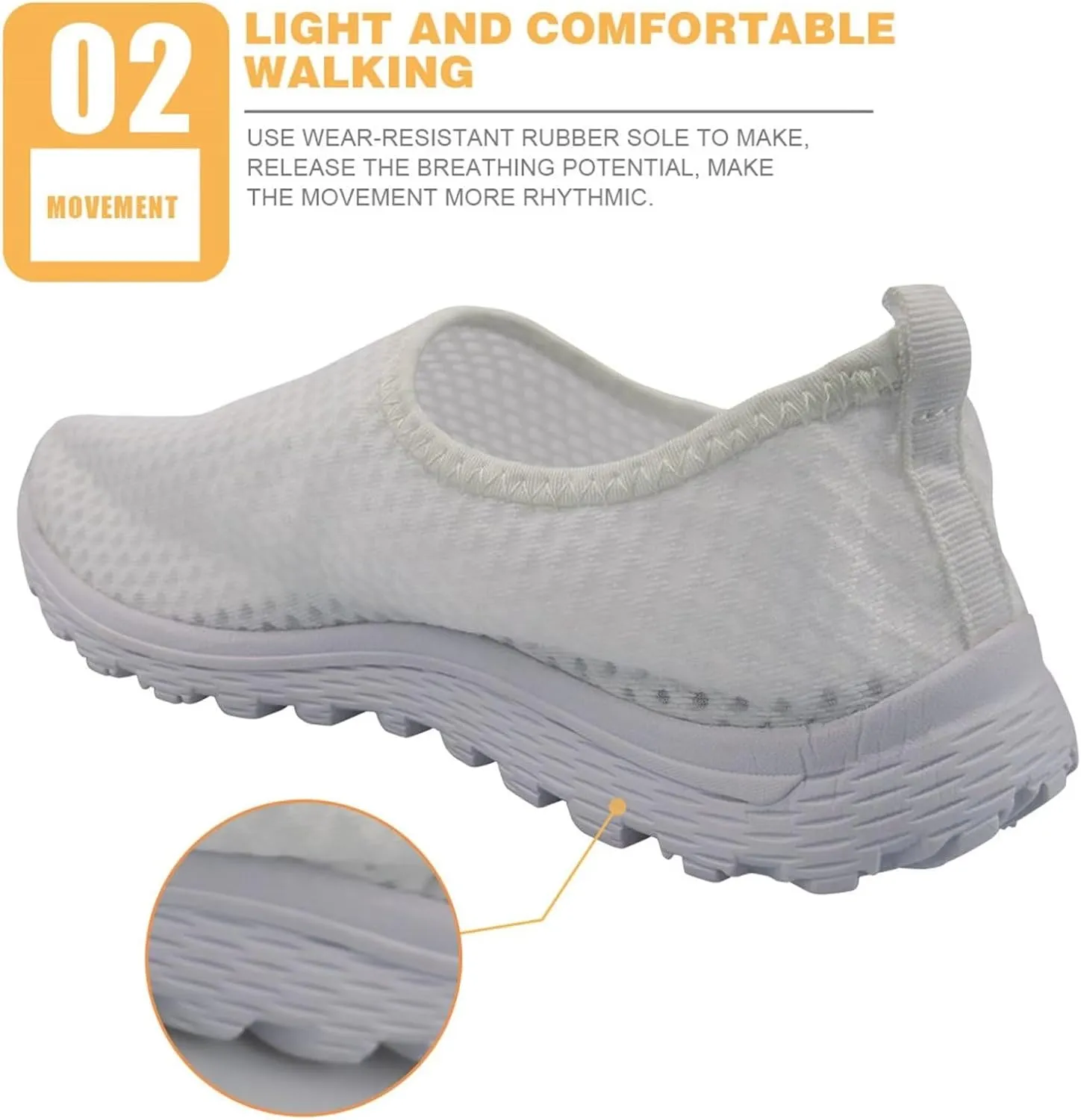 Uourmeti Christmas Shoes Sneakers for Women Casual Slip On Walking Xmas Shoes Size 5.5-11.5