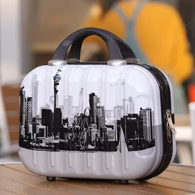 Woman Travel suitcase set Rolling Luggage set 18inch laptop boarding trolley case wheels Cosmetic case carry-on box travel bags
