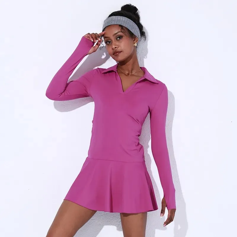 Women's Sports One Piece Tennis Dress