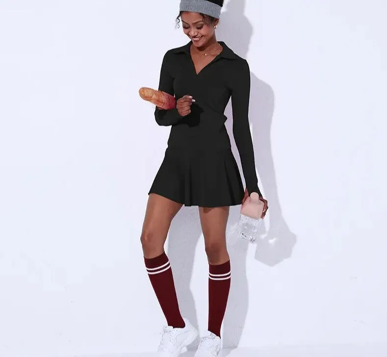 Women's Sports One Piece Tennis Dress